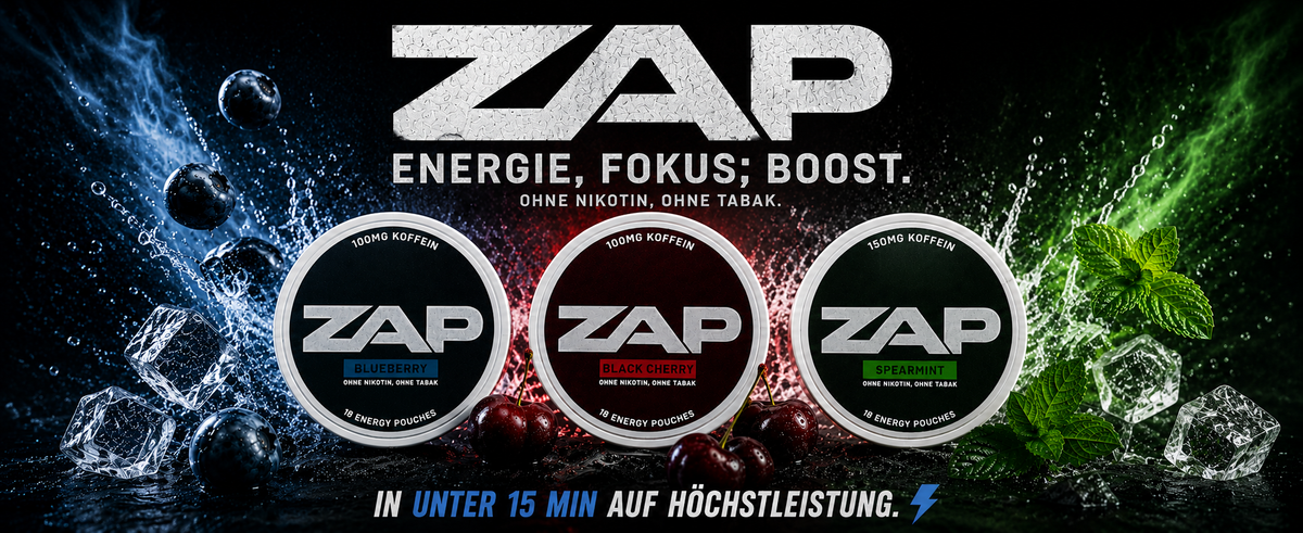 Energy Pouches von ZAP, von Handballern für Sportler. – ZAP