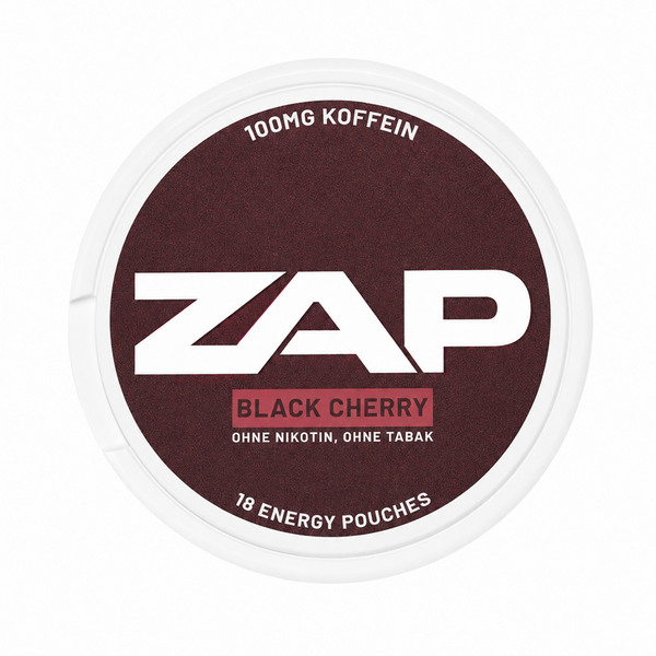 ZAP Energy Pouches Black Cherry